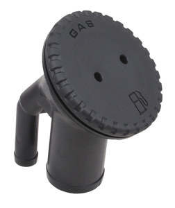Tote Tanks Fititngs Fuel Treatment: Perko Angled Round Petrol Gas Filler with Vent