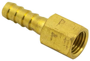 Tote Tanks Fititngs Fuel Treatment: Moeller 033476-10 5/16'' Barbed Hose Tail Adaptor to 1/4'' NPT Female