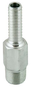 Tote Tanks Fititngs Fuel Treatment: Moeller 033443-10 3/8'' Barbed Hose Tail Aluminum Adaptor to 3/8'' NPT Male