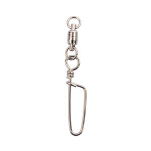Mustad Demon S/S Ball Bearing Swivel with Coast Lock Snap 8 - 150kg