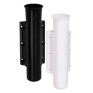 Rod Holder Plastic Side Mount - White