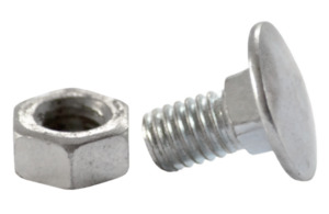 Winch Clamp Bolt & Nut M6 x 12