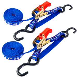 Tie Downs Straps And Buckles: Aerofast Hook to Hook Ratchet Tiedown 25mm x 0.5m