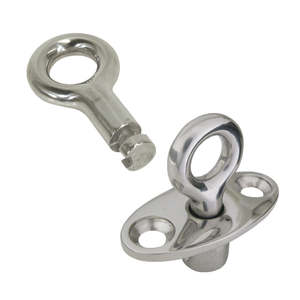 Deck Hardware: Key Lock Ring – Stainless Steel