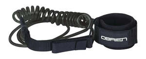 Floats: O'Brien Neoprene Ankle Leash for Paddleboard Black 10ft