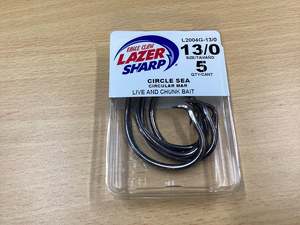 Salt Water Lures: Eagle claw circle sea live and Chunk bait