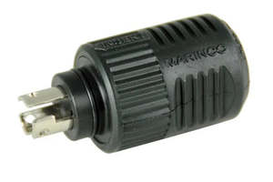 Electric Outboards: Marinco Trolling Motor Plug 12/24/36V Plug Only