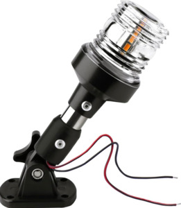 Lighting 1: Maxtex Fold Down Anchor Light 360 degree Visibilty 01126-LD-BP