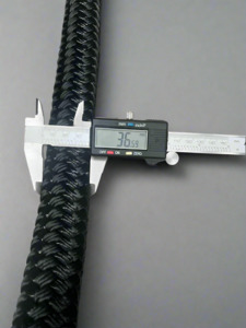 36mm Dock Mooring line - Black price per meter