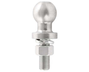 Trailer Rollers Snubbers: 1 7/8” Chrome Towball - Capacity 3500kg
