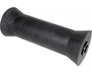 Trailer Rollers Snubbers: MK8 Rubber Keel Roller 200mm x 80mm