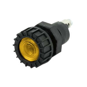 Trailer Electrical: Hella 12v Pilot Light Incandescent Amber - 2715