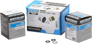 Engine Maintenance: Quicksilver 8M0222307 100 Hour Maintenance Kit for Suzuki DF115A/140A/115SS