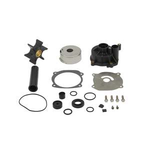 Exhaust Cooling: Quicksilver 8M6012793 Water Pump Kit for Select Johnson and Evinrude 90-175hp Outboards