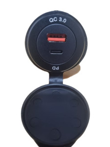 Rv Campervan: Tallon USB-C and USB Ports - Round 3.1 Amp
