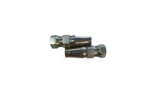 MaXtek reusable hose coupling for 1/4" Hose - Pairs