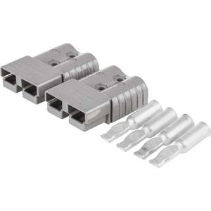 OEX 120A Anderson Connector Grey - 1 Pair with Terminals ACX2767