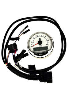 Mercury Smartcraft Tachometer Kit 7000 RPM SC1000 - White Bezel