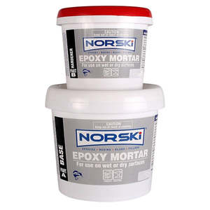 Paint Adhesives Sealants: Norski Epoxy Carborundum 3Lt 2 Part Pot