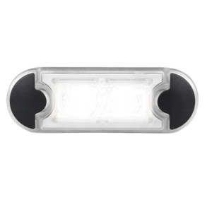 Trailer Parts: Hella Flush Mount Front Position/End Outline with 2.5m Cable