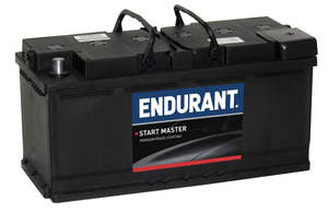 Batteries Accessories: Endurant AGM Start Stop Battery DIN105LHAGM