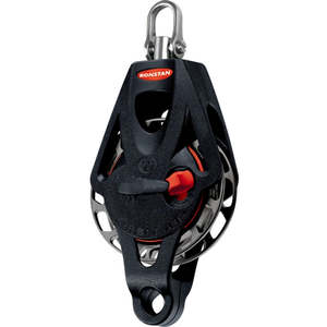 Sailing Rigging: Ronstan RF56110 Series 55 RT Orbit Block Single Becket Swivel
