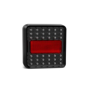 Trailer Parts: 12V LED Submersible Trailer Lamp Pair 100X100X20mm