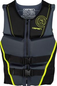 O'Brien Men's V-Back Vest Yellow / Grey