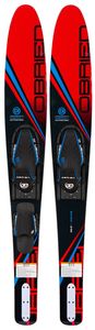 Water Skis: O'Brien Vortex 65.5" Combo Waterskis with X7 Bindings & RTP 2023
