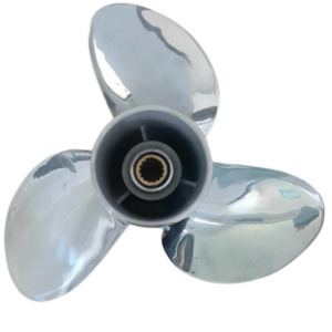 Prop Stainless Steel 13spline to suit Suzuki dF60-dT70-75-100-115-140 Prop DT 2 Strokes