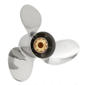 60 75 80 90 100 115 130hp Honda Stainless Steel Propeller PowerTech RED3 Prop 3 Blade