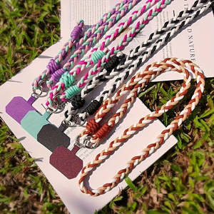 Heavy Duty Braided Woven Nylon Paracord Mobile Phone Lanyard Neck Strap Handphone Strap
