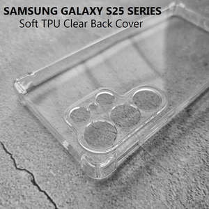 For Samsung S25 Series Premium Soft Silicone TPU Shockproof Back Cover With Came&hellip;