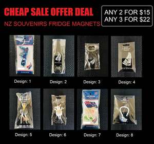 Special Offer | New Zealand Souvenirs Fridge Magnets
