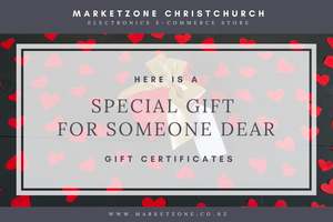 Marketzone Christchurch Digital Code Gift Certificates