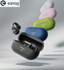 Sanag Z36S Pro Open Ear Wireless Bluetooth 5.3 IPX5 Water-Resistant Good Bass Earbuds