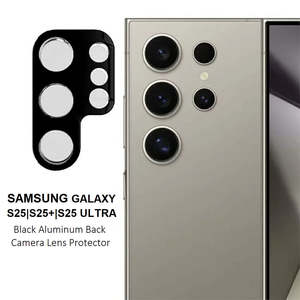 For Samsung Galaxy S25 Series Premium Hard Aluminum Back Camera Lens Protector