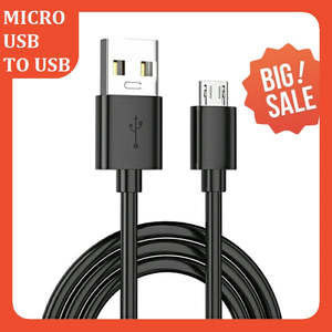 5V 2A Micro USB To USB Fast Charging Data Sync Cable Cord 1m
