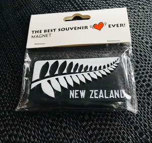 New Zealand Souvenirs: New Zealand Fern - NZ Fridge Magnet Souvenir