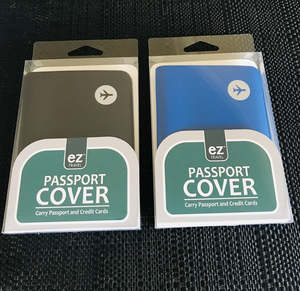 Travel Essentials: PVC Passport Travel Document Card Holder