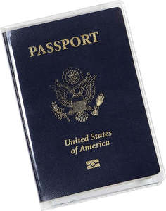 Clear Transparent PVC Soft Passport Sleeve Protection Cover Holder