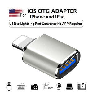 For Apple iPhone iPad OTG Lightning To USB 3.0 Port Converter Adapter