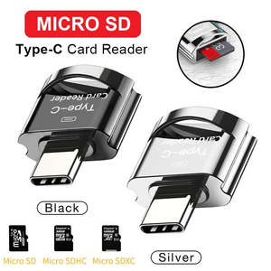 USB Type-C To Micro SD TF Card Reader Adapter