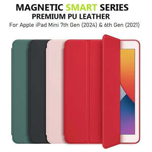 For Apple iPad Mini 7th Gen (2024) & 6th Gen (2021) 8.3 Inch Premium PU Leather &hellip;