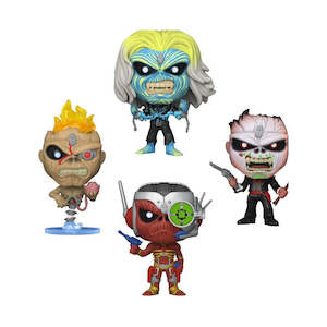 Pop Rocks: POP! ROCKS: IRON MAIDEN: EDDIE GLOW 4PK