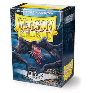 Supplies: DRAGON SHIELD MATTE 100 SLEEVES - BLACK