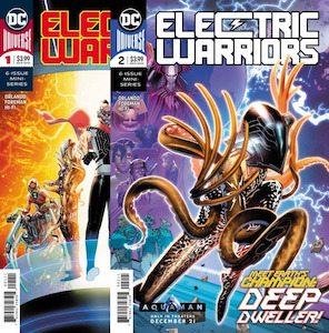 Comic Packs: ELECTRIC WARRIORS TWO PACK