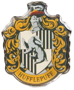 Pins: HARRY POTTER HUFFLEPUFF ENAMEL BADGE