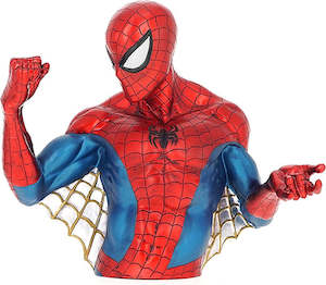 Other Merch: SPIDER-MAN BUST BANK