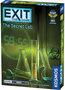 Board Games: EXIT THE GAME SECRET LAB